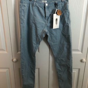 striped cotton on jeans